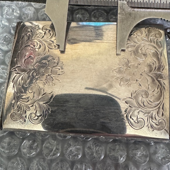 Vintage exceptional 1920's Handmade Ladies Sterling Silver Dance Purse - Picture 13 of 13